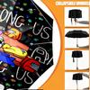 Custom Name Personalized Among Us Print Umbrella, Auto Open Close, 8‑Rib Sturdy Frame, Commute Camping Hiking Use, Birthday Gift