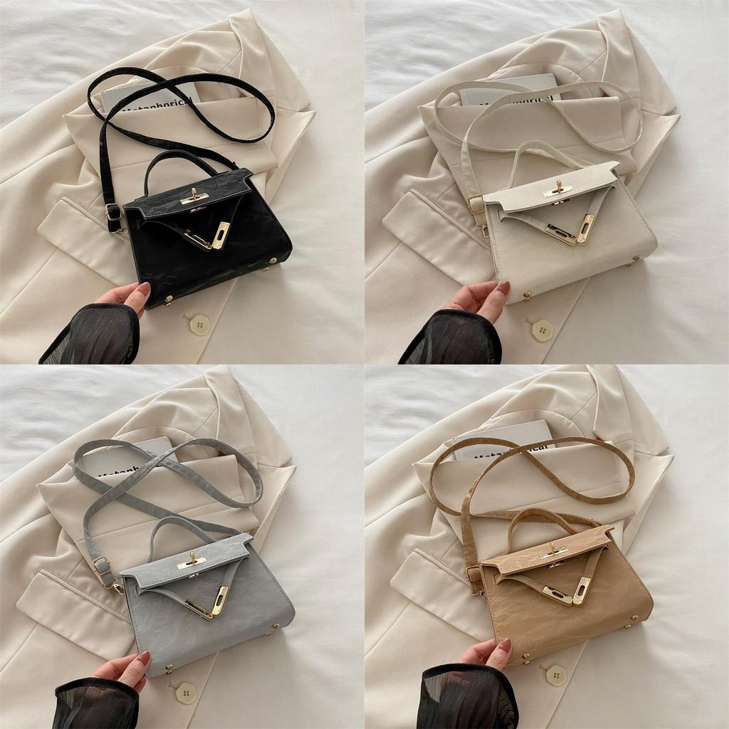 2024 Fashionable Casual Small Square Bag Stylish Handbag With Simple Aesthetic Appeal