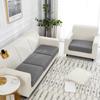 Jacquard Water Resistant Sofa Cushion Covers Elastic Grey Sofa Seat Cover For Living Room Furniture Protector For Young Students Removable