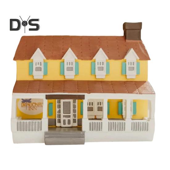 

Курильница для благовоний Gilmore House Dragonfly Inn Resin Cottage Подставка для благовоний в стиле Гилмор для домашнего декора жёлтый