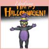 Black Cat Inflatable Costumes For Halloween Cosplay Animal Cardboard Walking Suit For Fun
