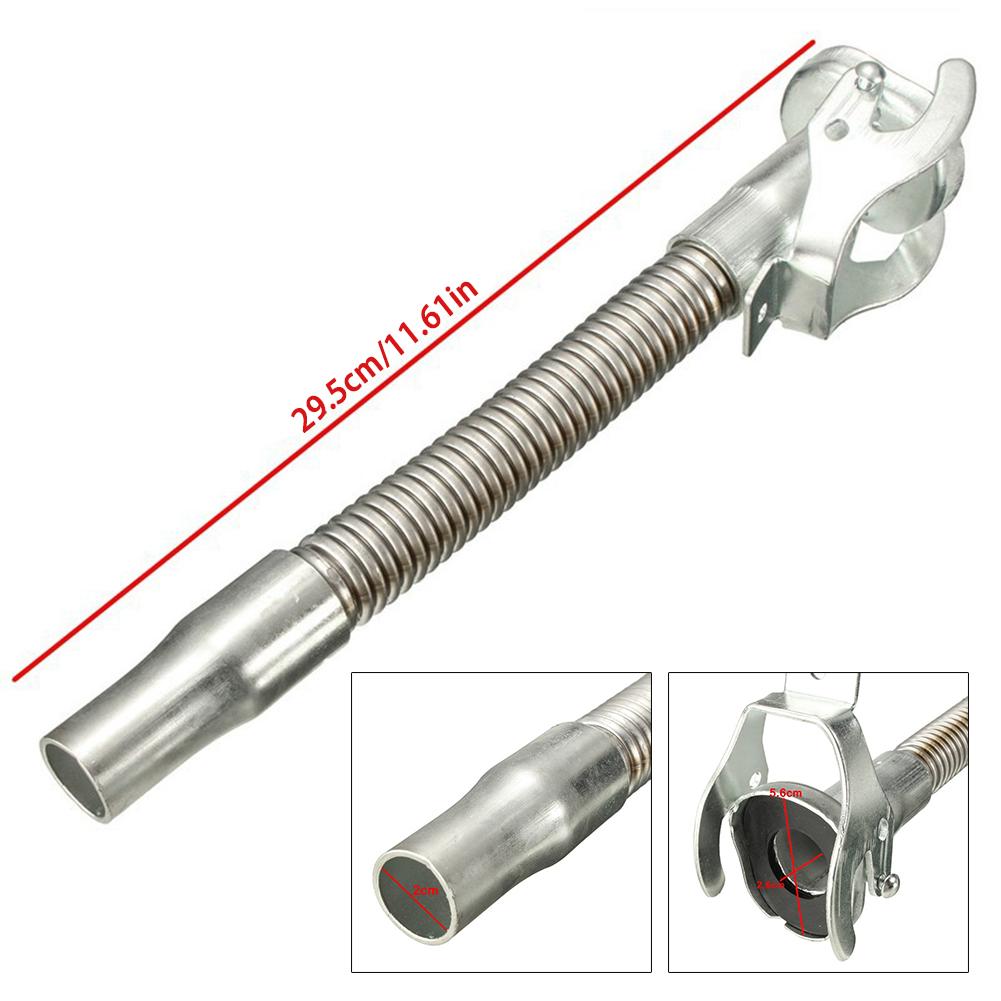 Fuel Canister Outlet Pipes,Jerry Cans Flexible Power Spout,Stainless Steel Diesels Oil Can Tank Spout Nozzle For Automotive