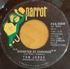 7inch Record TOM JONES  Daughter Of Darkness PAR40048 Parrot 1970 Canada Rock Used