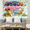 1PC Pocoyo's Colorful Adventure Tapestry, Unique Design Tapestry, Suitable for Bedroom,Livingroom, Playroom,Heartwarming Holiday Gifts