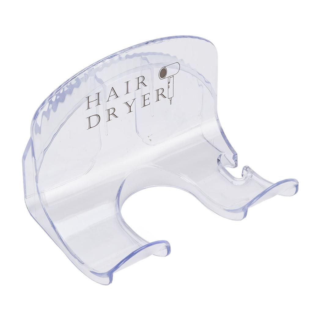 Hair Dryer Holder, Wall Mounted Hair Dryer Holder, No Drilling, Hair Tool with Space Saving Design, for Bathroom