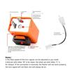 LED Flasher Relay Motorcycle Turn Signals Direct Replacement