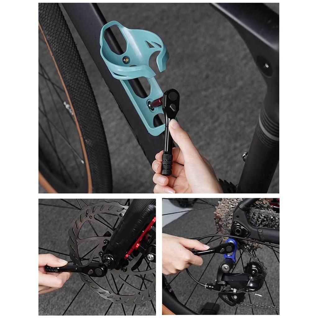 Lightweight Convenient Bicycles Repair Tool With Power Saving Ratchet And Ergonomic Grip For Comfortable Use