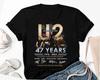 U2 Band 47 Anni 19762023 Maglietta Achtung Baby U2 Band Tour 2023 The Joshua Tree U2 Band Maglietta