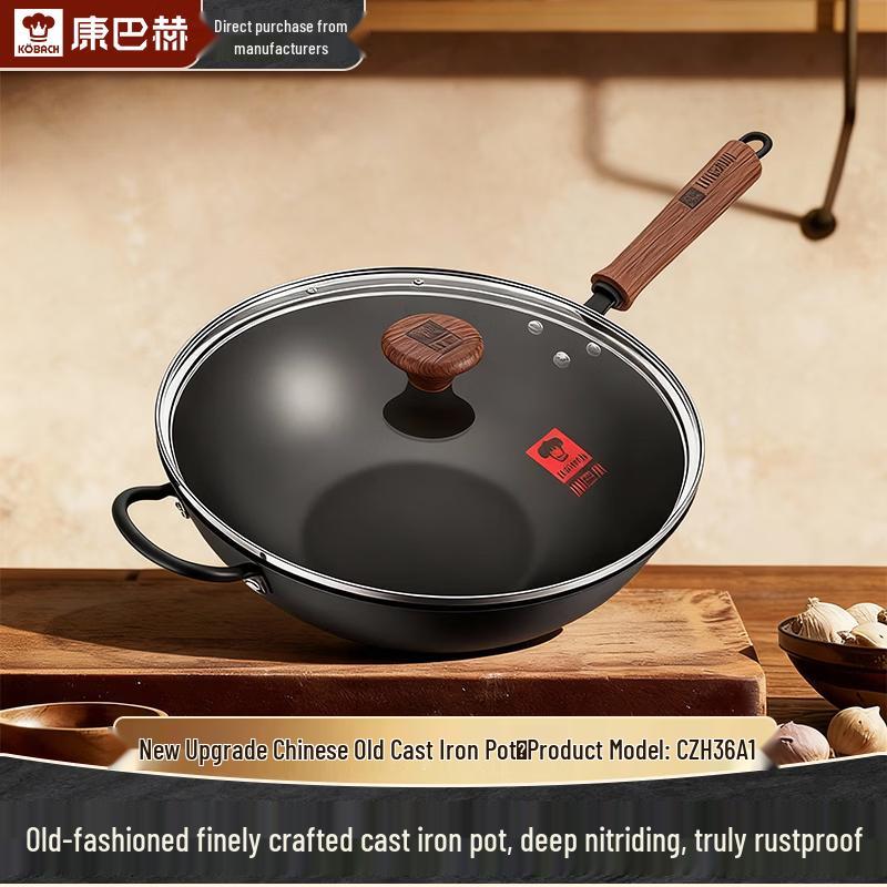 

KOBACH 304 Stainless Steel Non-Stick Wok