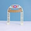 Zakka Ornamento Cerimonia Nuziale Fai da te Mini Statuetta Gatto Mini Arco Nuziale Giocattolo Decorazione Torta