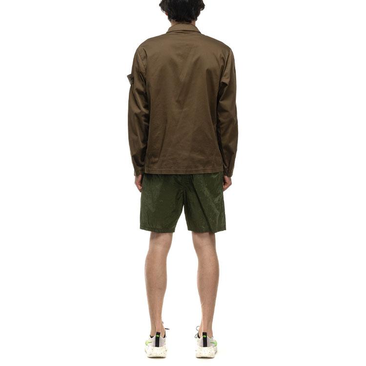 STONE ISLAND Swimming Trunks Olive Men Swimwear Green 7615B0943-V0058