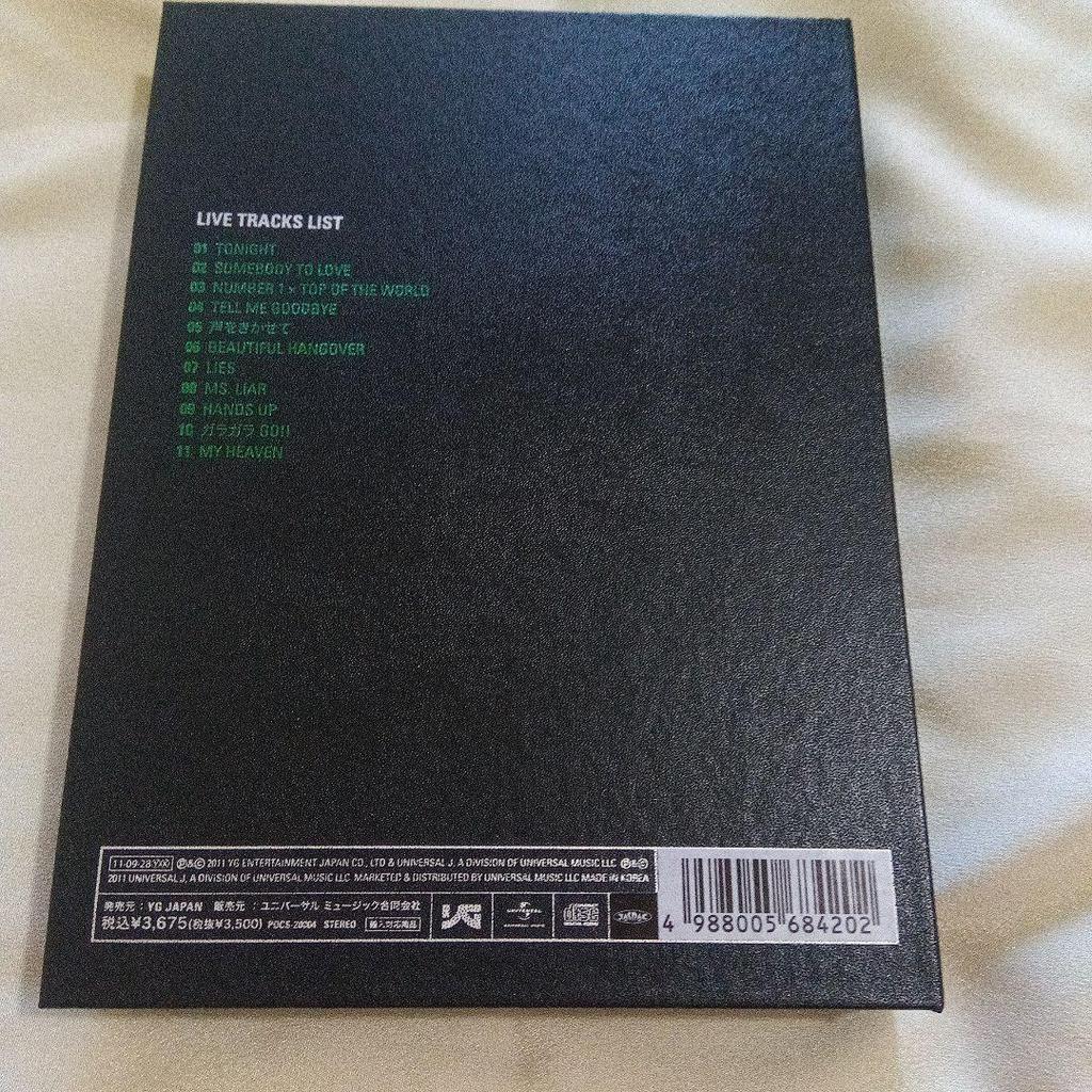 [USED] BIGBANG LOVE & HOPE TOUR 2011 CD