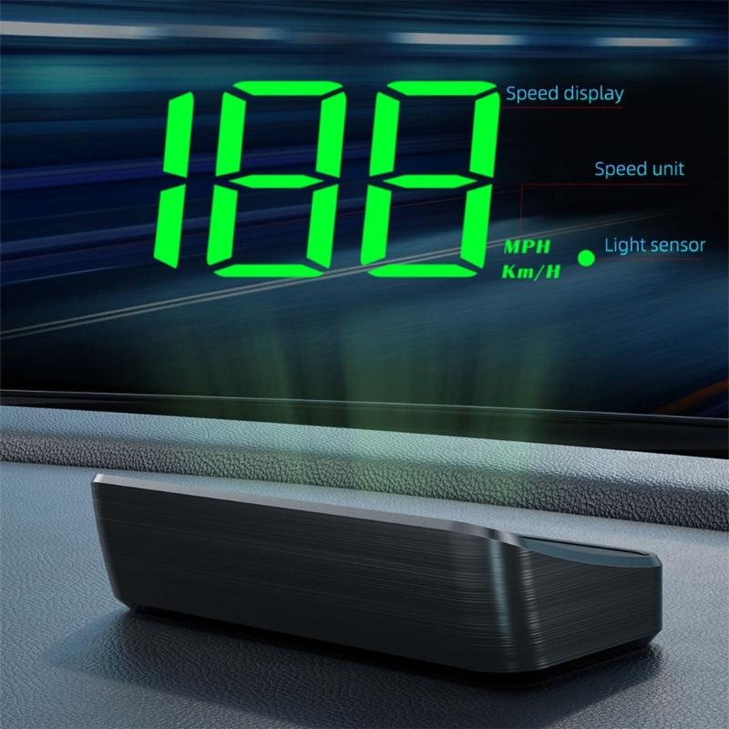 Automotive Windshield HUD Head Up Speed And Navigation Projector With Speed Tracking Suitable For Day and Night Driving