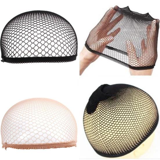 Stretch Cool Mesh Weaving Wig Cap Cloth Hair Nets Hairnet Snood Cosplay Model Goods