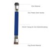 New ESD Safe Safe Brush Steel Wire Brush Precision Double Head Brush Anti-Static Keyboard Cleaning Tools Piano Maintenance