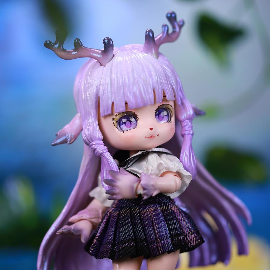 ICY Fortune Days 14cm Lalka BJD Seria Zwierzęca Lalka Wykonana z PCV Idealna do DIY i Lalka Dziewczęca - Zestaw, & ABS, Prezenty, Dekoracja, Ćwiczenia, Kolekcje,