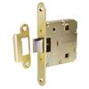 WOLFPACK PROFESSIONAL LINE - Wolfpack Latch 2000- 50 Brass-Plated Iron Square Edge