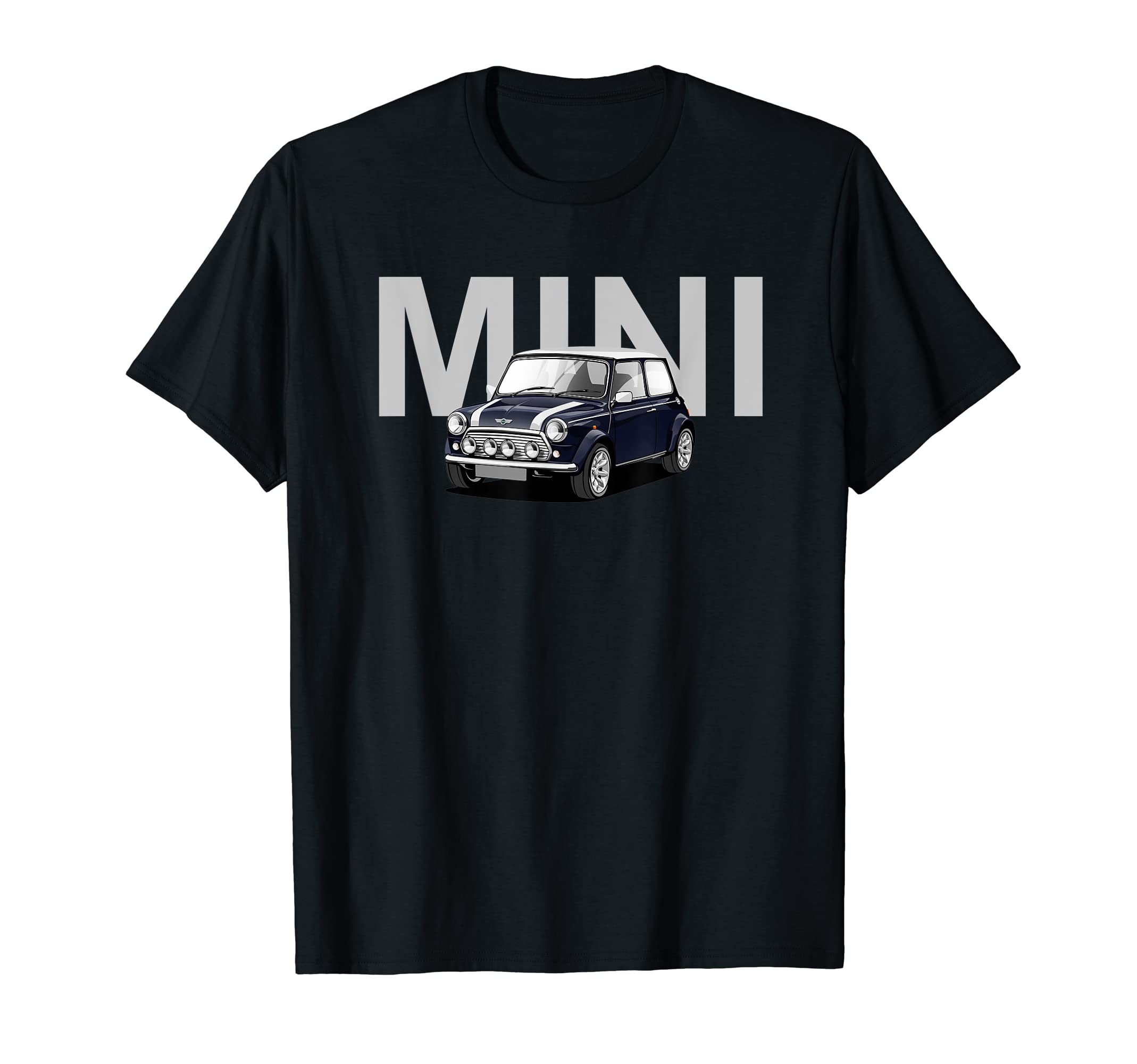 

British Classic Sports Car Blue Mini T-Shirt