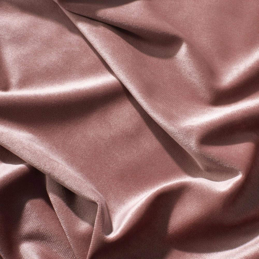 Melanie velvet curtain with eyelets 140x250 cm pink