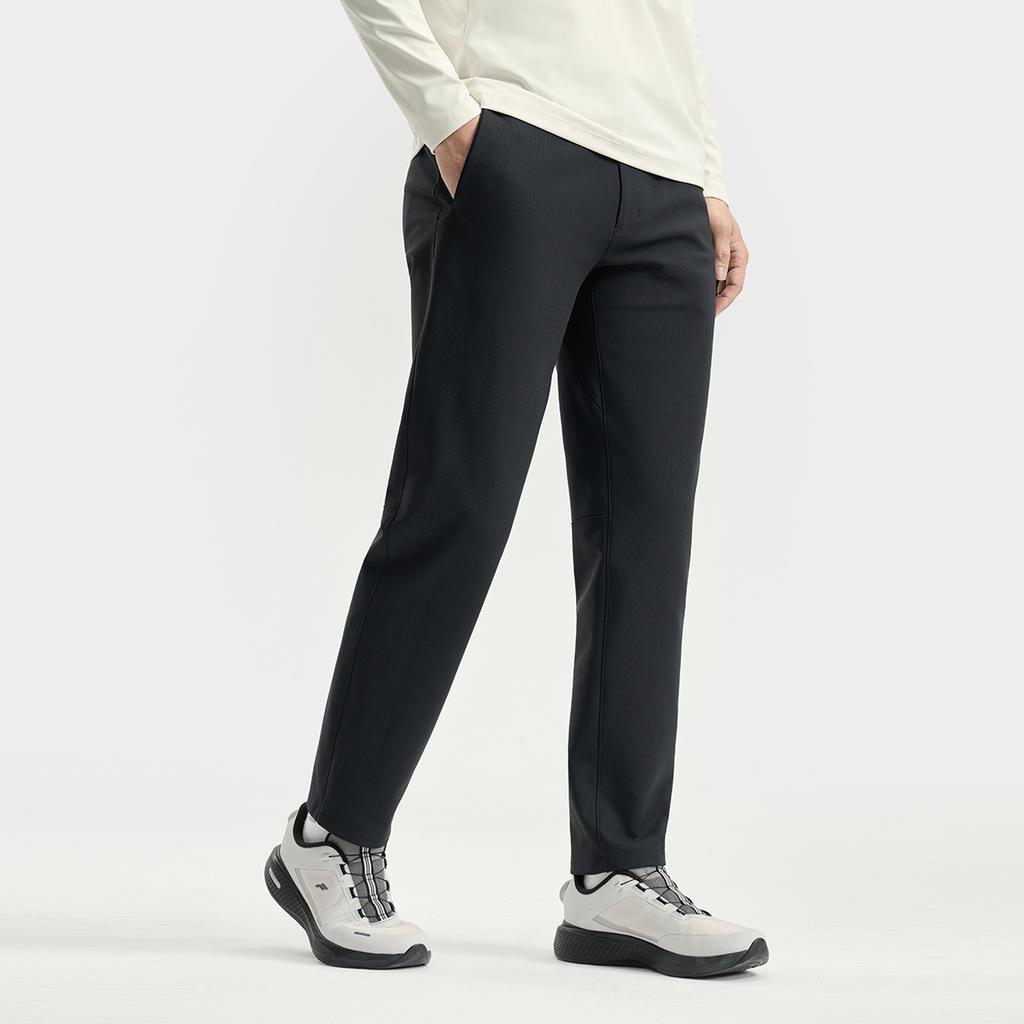 FILA A.P. Simple Classic Casual Straight Leg Comfortable Knitted Sports Pants Men pants A11M541604F-BK