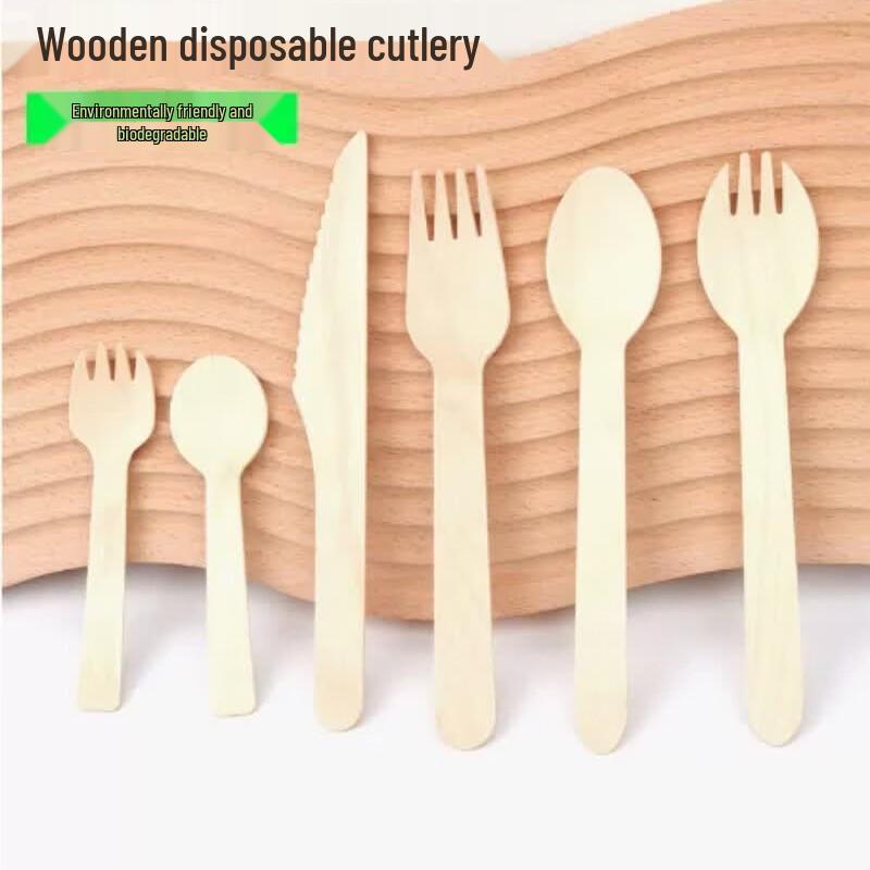 SIVIR Disposable Wooden Spoons
