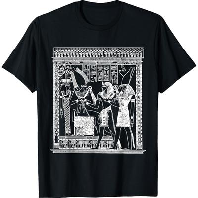 Egyptian Hieroglyph T-Shirt Ancient Egypt Pharaoh God Tee T-Shirt