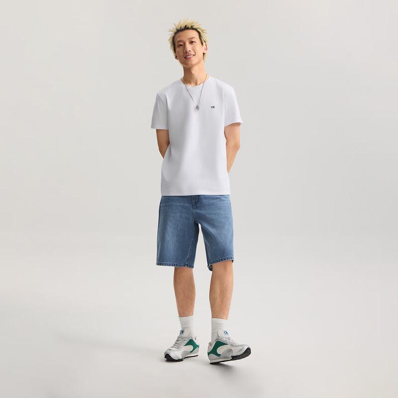 Lee Men's Standard Fit Small Logo Patch Lightweight Short Sleeve T-Shirt
