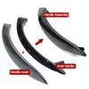 Carbon Fiber Car Interior Door Handle with Outer Cover Set Replacement For BMW 3 3GT 4 Series F30 F80 F31 F32 F33 F34 F35 F36
