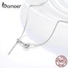 BAMOER Classic Basic Chain 925 Sterling Silver Lobster Clasp Adjustable Necklace Chain