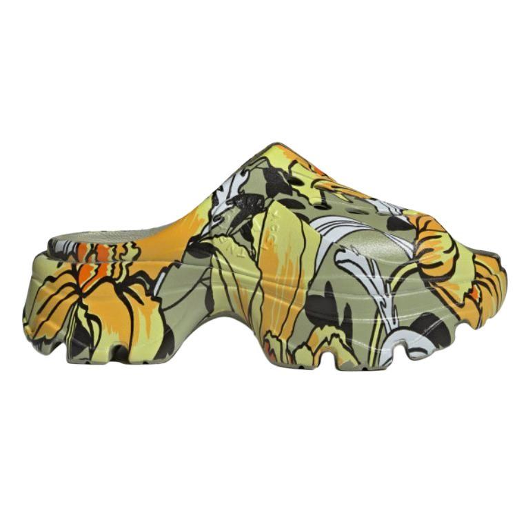 New Adidas Clog Stella McCartney Floral Tent Green Women's HP6712