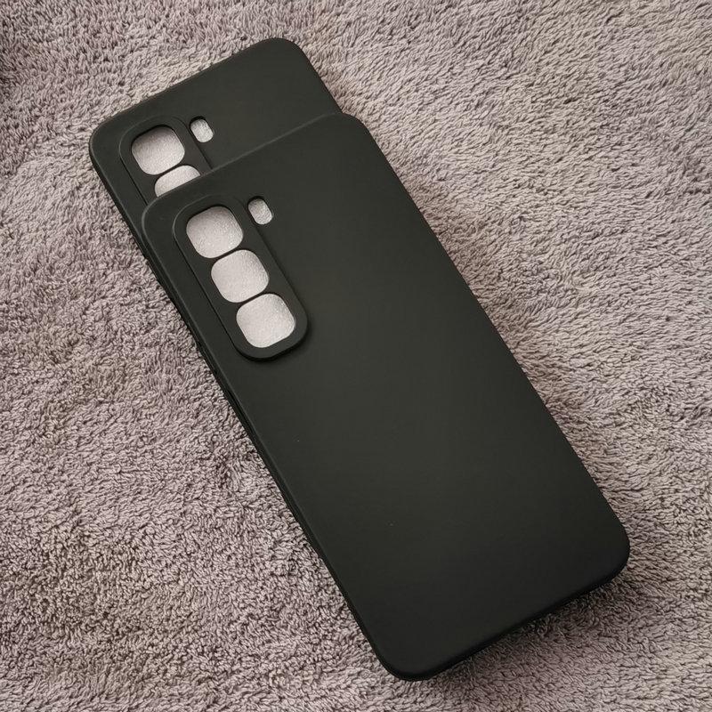 For Infinix Hot 50 Pro Plus Pro+ 4G 5G Case Black Matte Soft TPU Back Phone Cover for Infinix Hot 50i 50 Smart 9 Cases Shells