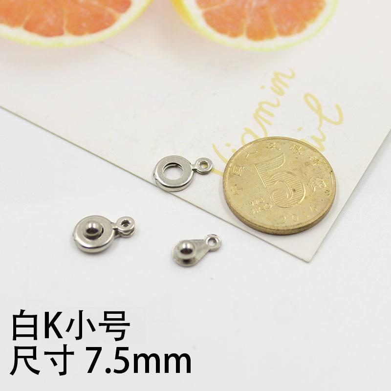 Diy Jewelry With Bracelet Necklace Snap/Connect Buckle Diy Jewelry Accessories, Retro Handmade Materials *50pcs