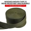 Military Green Truck Rope Tightener Ratchet Cargo Aircraft Strap Car Fixing Thickened Binding Device for Secure Fastening