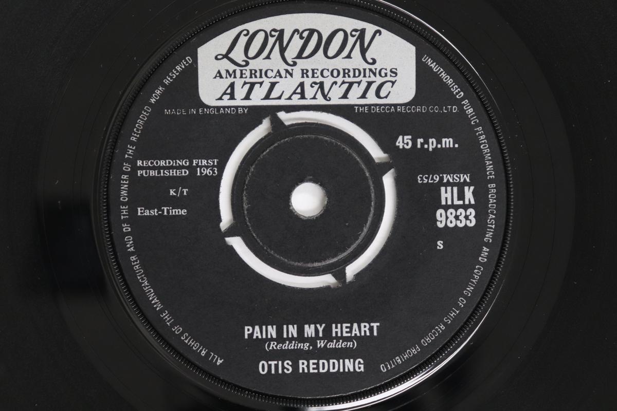 

7inch Record OTIS REDDING - Pain In My Heart HLK9833 London Records 1964 UK Soul/Funk Used