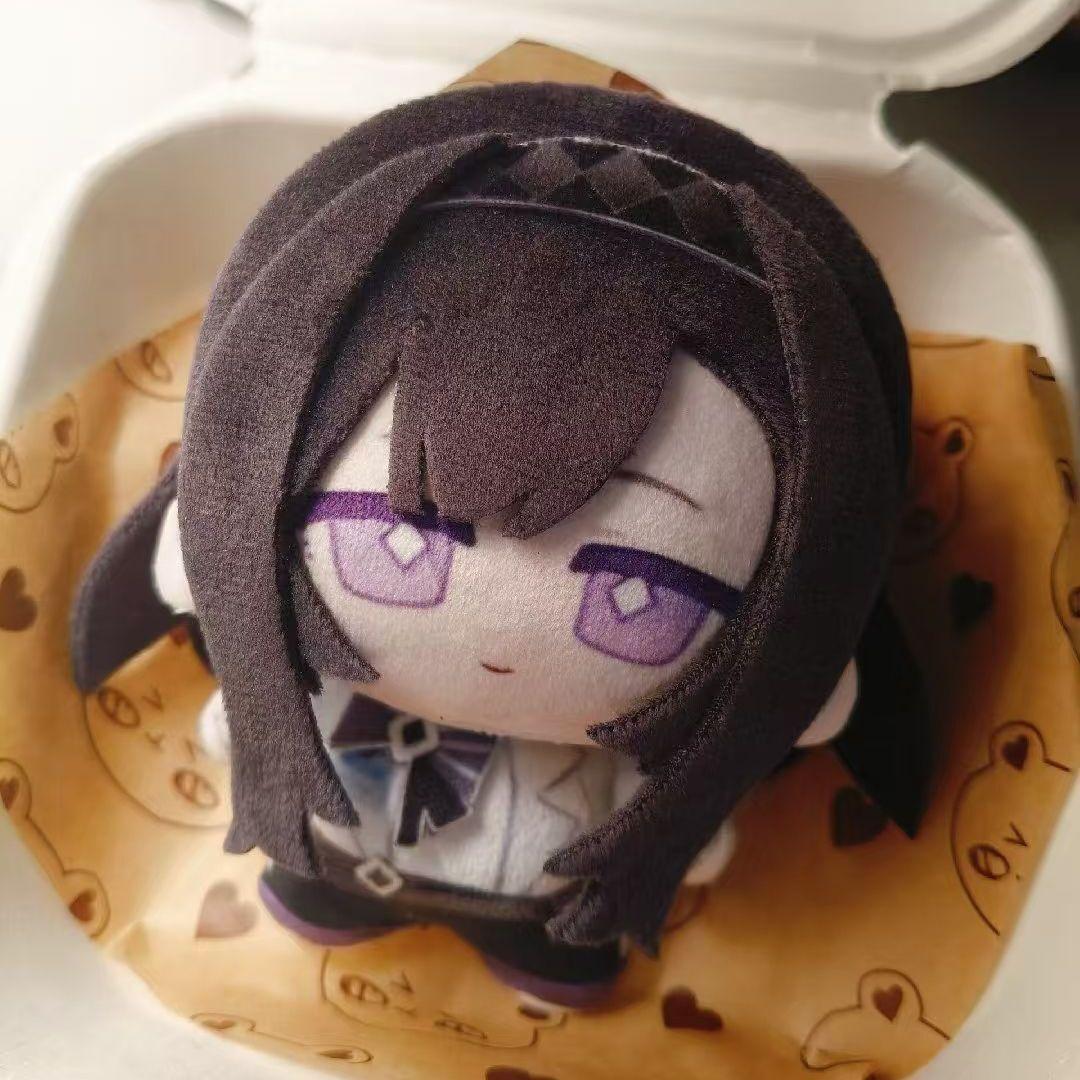 Arknights O Le Logos 10cm Plüschtier Chongyue Priesterin Virtuosa Vollstrecker Cosplay Baumwollpuppe Rucksackanhänger Schlüsselanhänger Geschenke 10cm