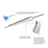 1 Pieza Pinzas para Brackets Dentales Acción Inversa Ortodoncia Instrumentos de Odontología Dentados Acero Inoxidable Herramientas Dentales Dentista