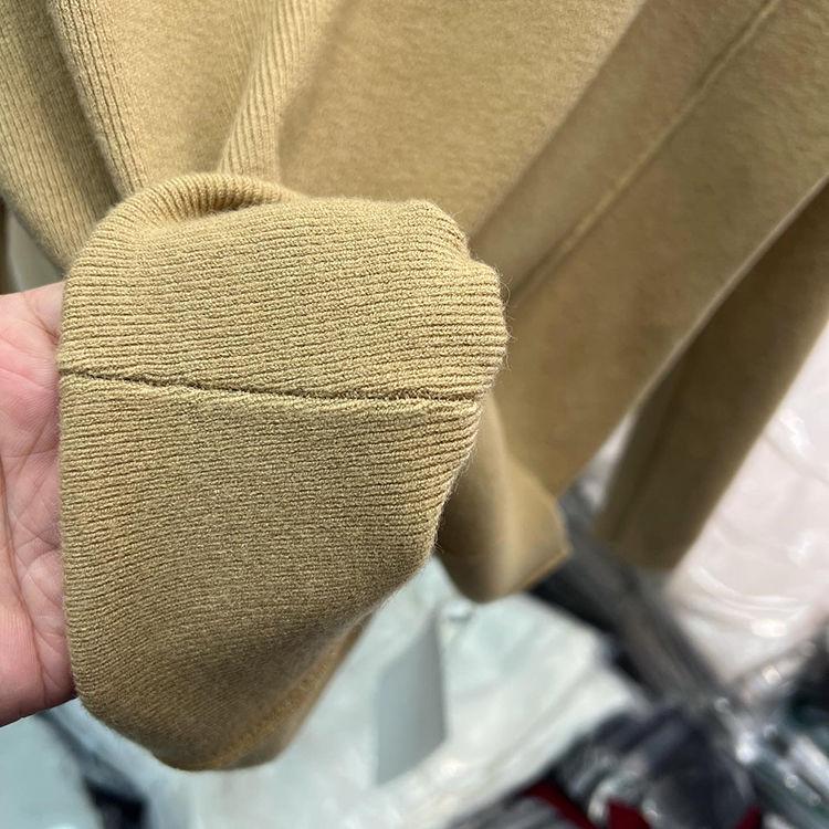 Half-high Collar Sweater Autumn and Winter Design Base Shirt Sweater for Women Fashionable Casual Loose Large Size Knitted Sweater