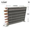Freezer Freezer Condenser 1/5HP Air-cooled Water-cooled Aluminum Fin Copper Tube Radiator Fin Heat Exchanger Without Shell