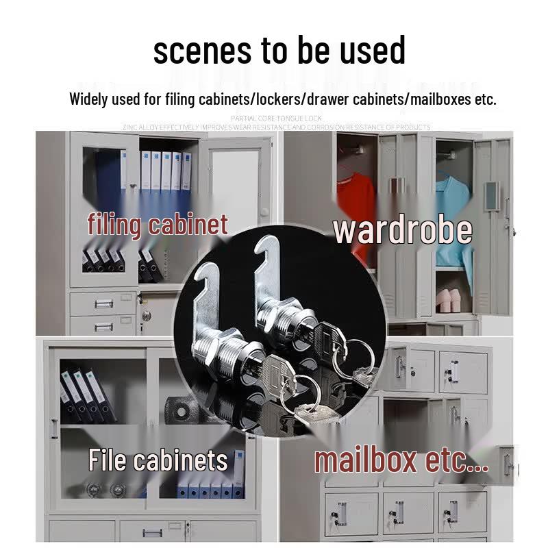 Zinc Alloy Cabinet & Drawer Lock Core