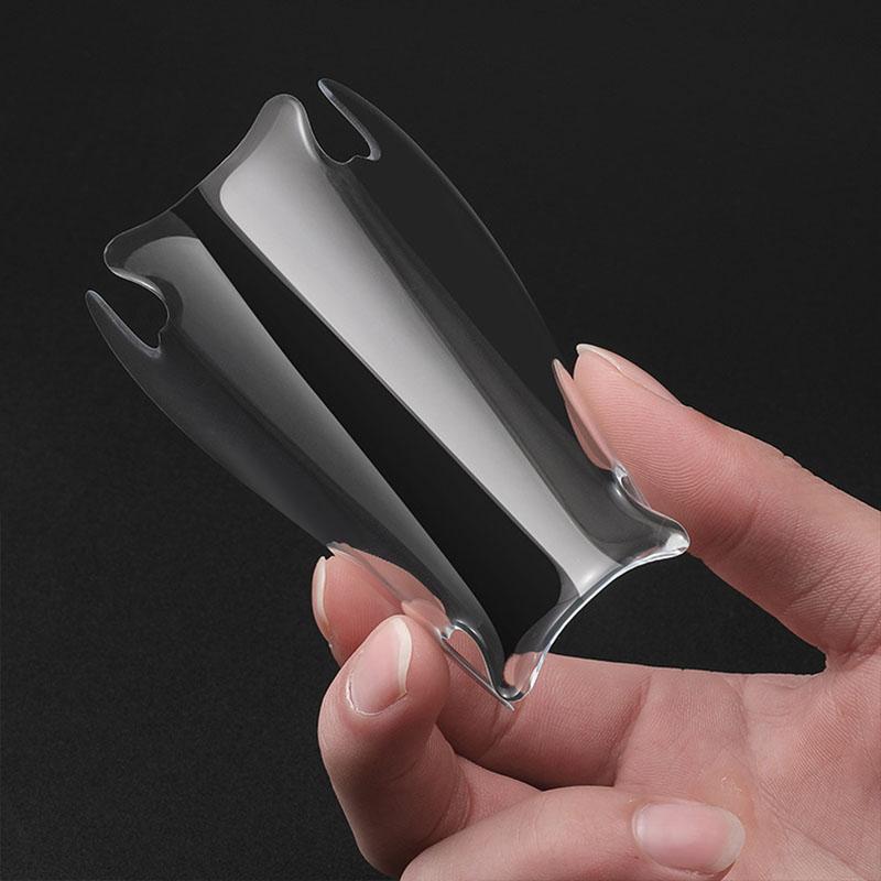 4PCS Transparent Car Door Anti-collision Protector Bumper Strip Sticker For Volkswagen CC Golf 4 6 7 GTI Tiguan Passat B5 B6 B7 Jetta MK5 MK6 Polo