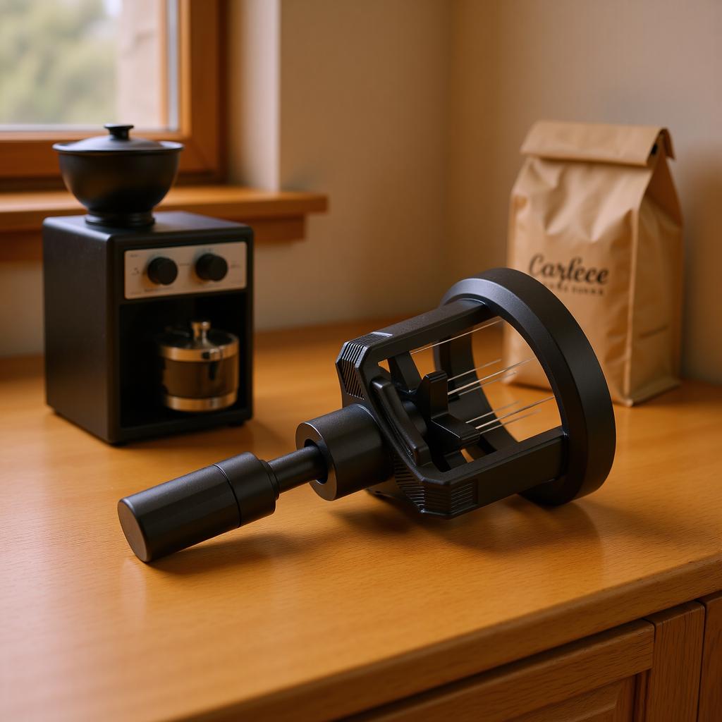 Coffee Distribution Tool with Magnetic Base   Depth Needle Coffee Stirrer Tool Detachable