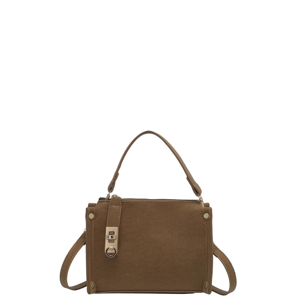 Light luxury high-end bag women's fashion simple shoulder messenger bag niche design commuter handbag