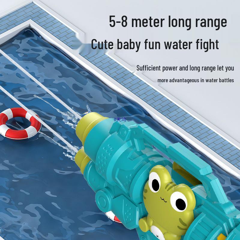 Children's Water Gun Toy: Large Capacity Press-Type Squirt Gun for Boys and Girls Water Play