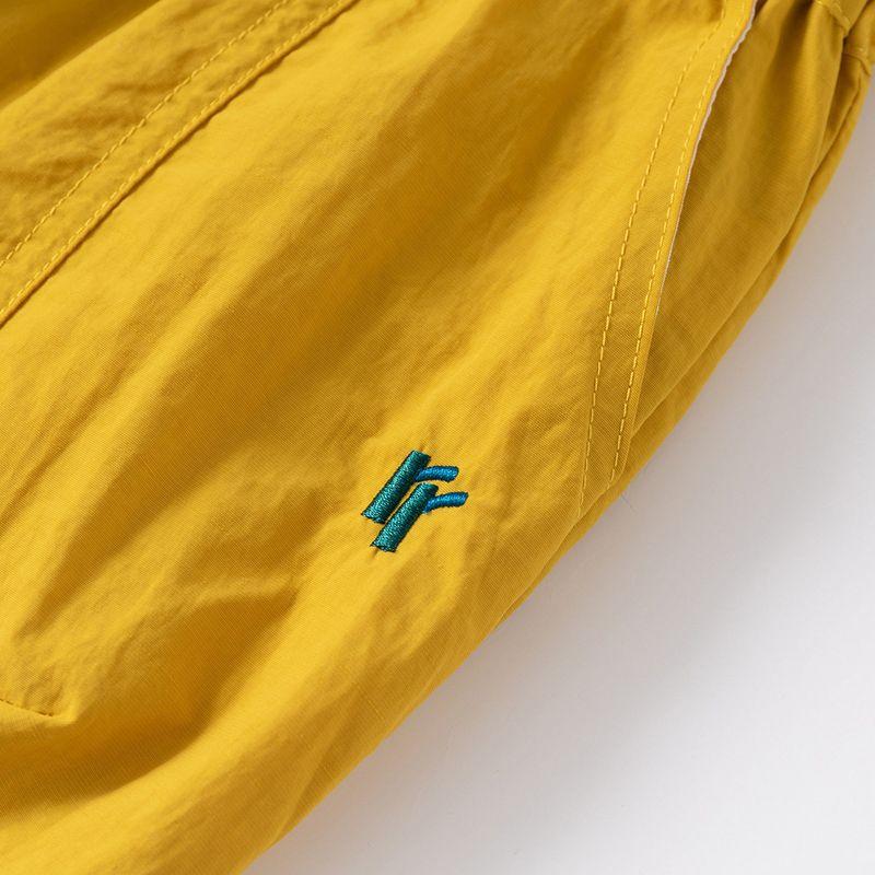 Boys' Mountain Style Shorts Summer Kids Fifth Pants Children's Clothing Baby Boys' Middle Pants Thin Casual Pants Solid Color Mid-Waist