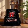 Club Sport La Alajuelense Custom Flannel Blankets Soft Warm Cozy Throws for Home Decor Holiday Gifts