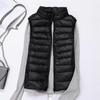 Women Lightweight Body Warmer Winter Quilted Vest Puffer Jacket Gilet Padded Coat