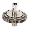 Metal Steel 57T 0.8Mod Slipper Set Slipper Clutch Spur Gear for Arrma 1/10 Granit for Typhon 1/8 RC Car