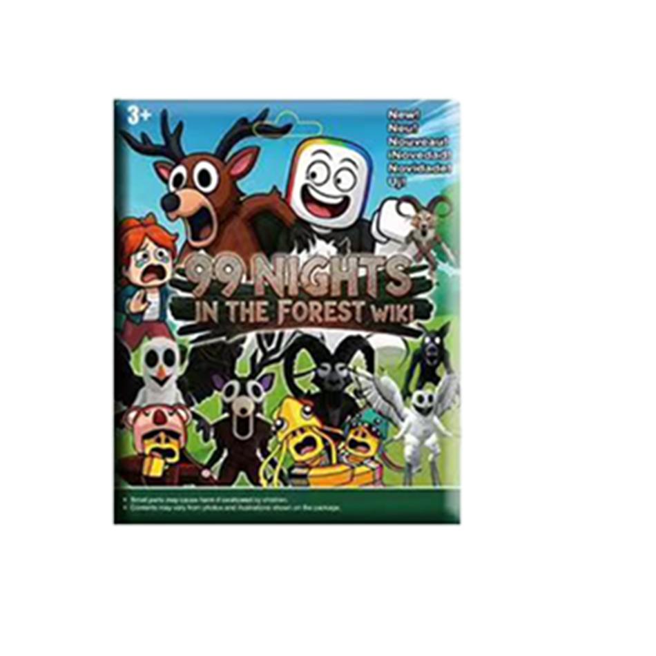 Gift Nights in The Forest blind box Figures Figurine Owl Goat Wolf Deer 99 Nights in The Forest Figurine Plastic Toy Gift