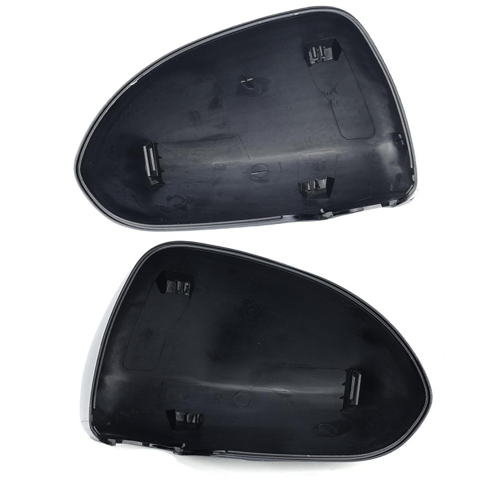 1PC Side Mirror Housing Cover Caps For Vauxhall Opel Corsa D E 2006-2019 Black Rearview Mirror Housing Cover Cap Car Accessories
