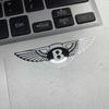 Bentley Logo Car Metal Stickers Computer Tablet Mobile Phone Stickers Car Window Body Decoration Stickers interior Accessories CL0